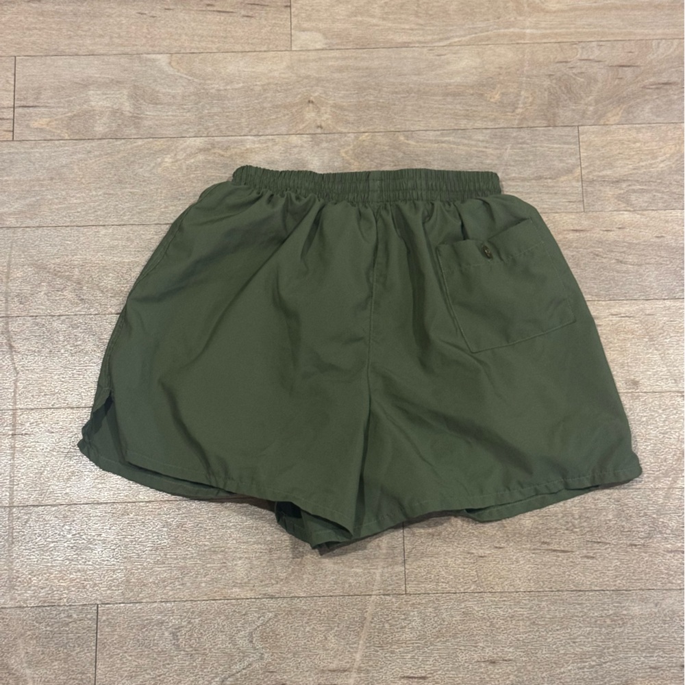 Lot of 7 Soffe Green Athletic Running Shorts Size Small - Picture 5 of 5